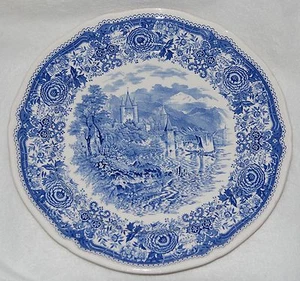 Villeroy & Boch V&B Burgenland 12" blau Transferplatte Ladeplatte Germany - Bild 1 von 4