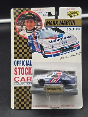 Road Champs Stock Car #6 Mark Martin 1992 NASCAR Ford Thunderbird Valvoline Foto 1 de 2