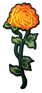 Patch Sew On Clothing Backpacks Hats Jackets CLASSIC WHITE FLOWER CRAFTS A365 - Picture 1 of 3