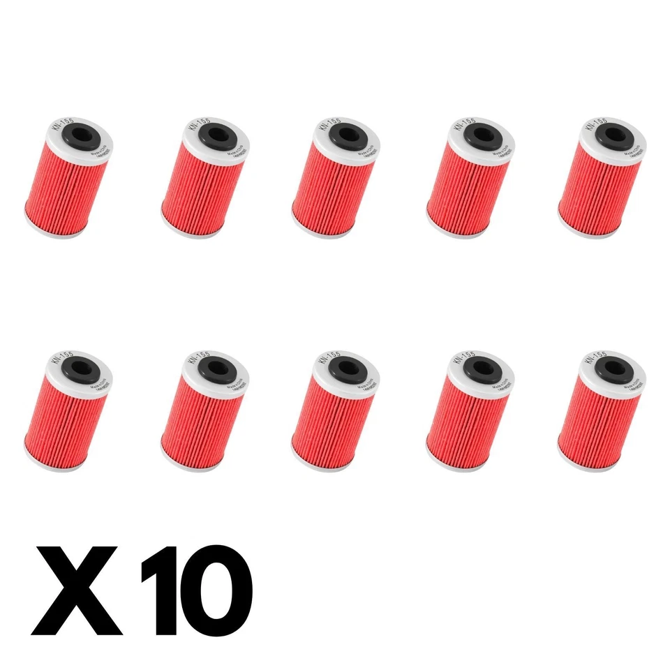 10 Pack K&N Oil Filter for KTM 640 LC4E Duke II 2001-2002 (KN155) - Image 1 of 1