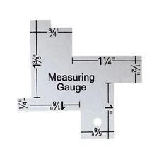 Precision Seam Measuring Metal Quilting Ruler for DIY Sewing Quilting Craft,