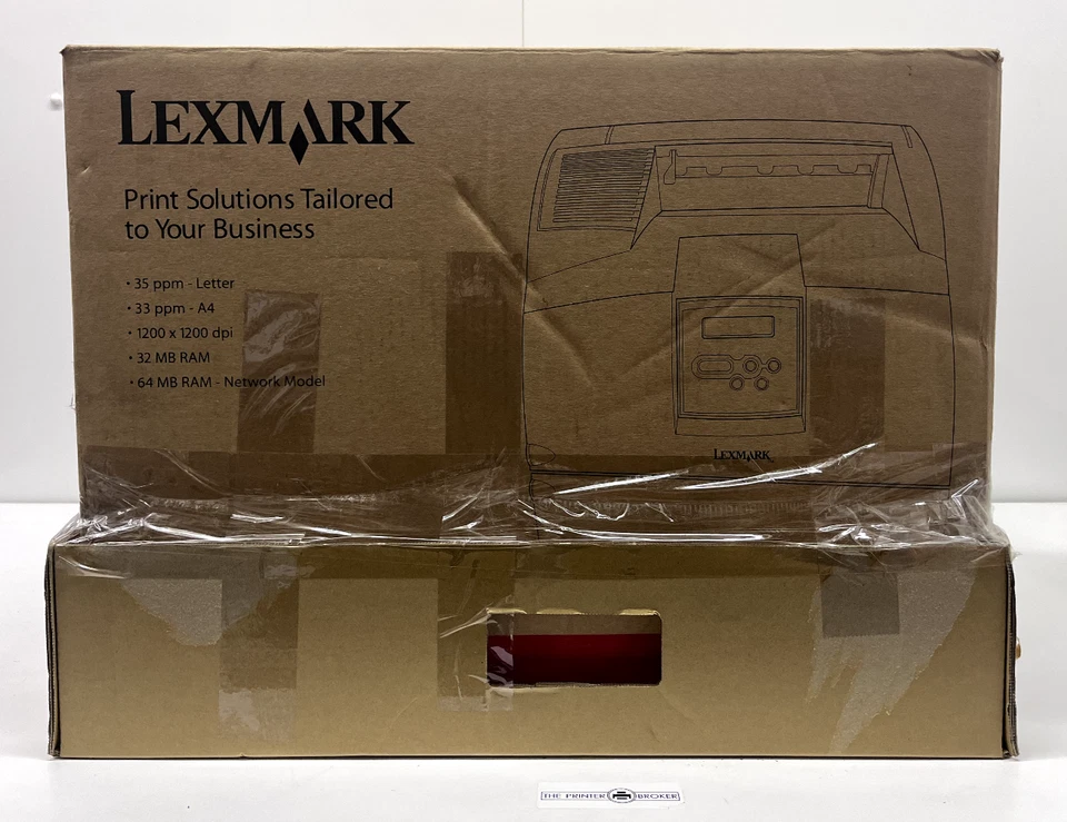 Lexmark T630n A4 Mono Laser Printer 4060-010 10G0221 - Image 1 of 4