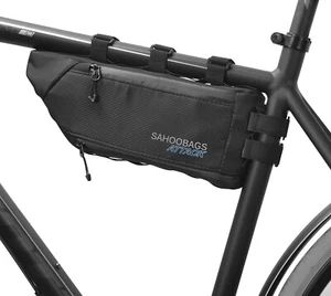 Triangle Fahrradtasche groß, wasserdichte Oberrohr Satteltasche, großes Fassungsvermögen - Bild 1 von 9