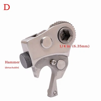 YUANDU D For Leatherman Skeletool DIY Modification Carabiner Attachment Hammer6.35mm