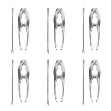 12pcs Strumenti di Frutti di Mare Set di Dado In Acciaio Inossidabile Durevole