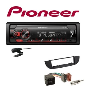 Pioneer 1-DIN Bluetooth Autoradio Android USB für Fiat 500 500C Schwarz - Bild 1 von 5