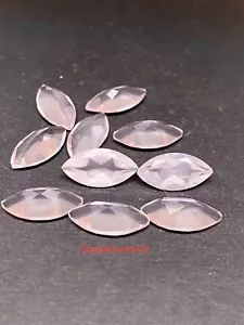 Natural Rose Quartz Faceted Marquise Cut 14x7 MM Calibrated Loose Gemstone E - Picture 1 of 7
