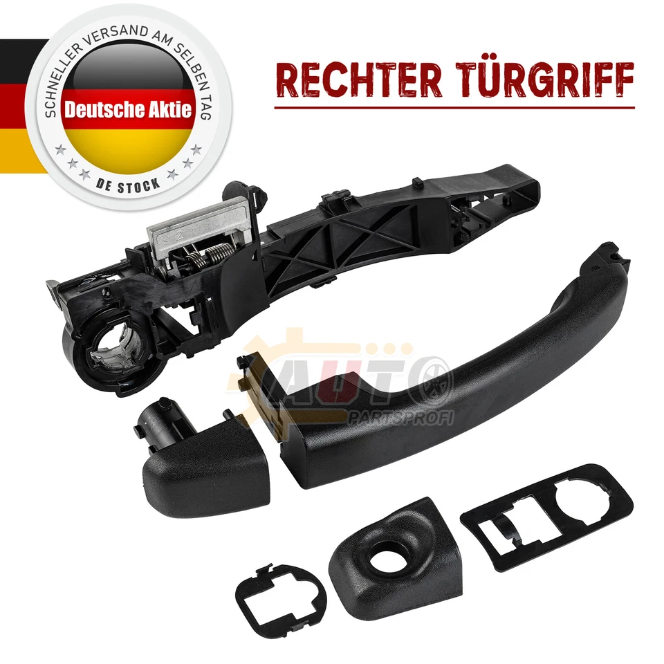 Für Renault Master III / Opel Movano B rechter Schiebetürgriff & Griffhalterung - Bild 1 von 4