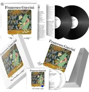 FRANCESCO GUCCINI ZWISCHEN DER VIA EMILIA UND DEM WEST BOX NUMMERIERT HANDSIGNIERT VERSIEGELT - Bild 1 von 1