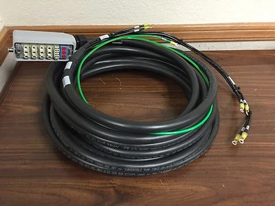 Lapp Olflex 221007 50FT Cable, 10 AWG & 7 Con, ILME IP65 & Lugs installed   - Image 1 of 4