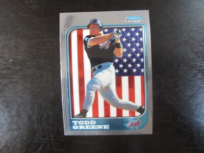1997 Bowman Chrome International # 191 Todd Greene Card (B18) Anaheim Angels - Image 1 of 2