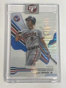 2024 Topps Pristine Cal Ripken Jr #49/75 Blue Baltimore Orioles - Picture 1 of 2