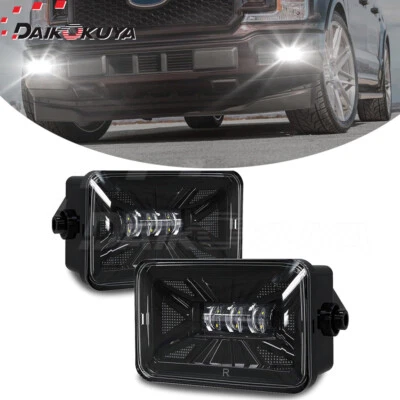 Kit de montaje de luces antiniebla LED para parachoques Ford F-150 2015-2020 Foto 1 de 4