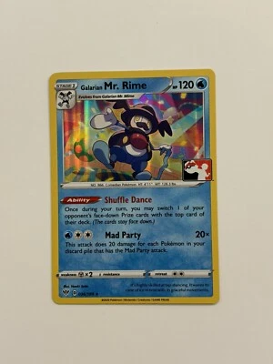 Galarian Mr Rime 036/189 Line Holo Pokemon Prize Pack Series 1 & 2 FAST SHIP A - Image 1 of 2