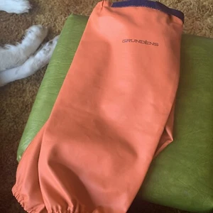 New Grundens PVC Foul Weather Rain Gear Vintage Gaiters Arm Guards NOS - Picture 1 of 6