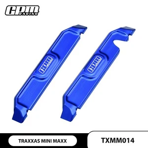 GPM 7075 Alloy Chassis Nerf Bars For TRAXXAS Mini Maxx / Mini XRT 10723 - Picture 1 of 14