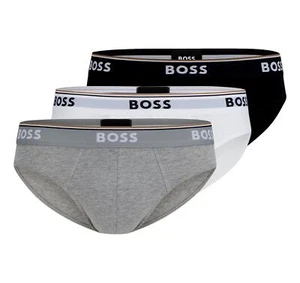 BOSS Slip Baumwolle Stretch Logo 3er Pack 50475273 Multicolor - Bild 1 von 5