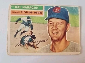 1956 Topps Hal Naragon #311 Cleveland Indians - Picture 1 of 2
