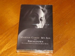 MARIAH CAREY - My All - RARE Cassette Tape Single SEALED no cd Krayzie Wish Bone - Picture 1 of 2