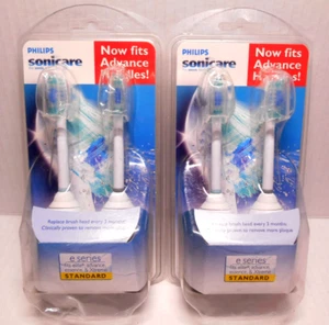 2 Packs Philips Sonicare E Series (4) Replacement Toothbrush Brush Heads HX7002 - Bild 1 von 3