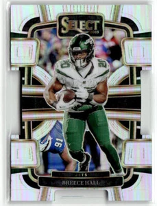 Breece Hall 2023 Panini Select #77 Silver Prizms Die Cuts - Bild 1 von 2