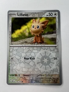 Lillipup 170/197 Common Obsidian Flames Eng Pokemon TCG CASI NUEVO/M Holograma Inverso - Imagen 1 de 2