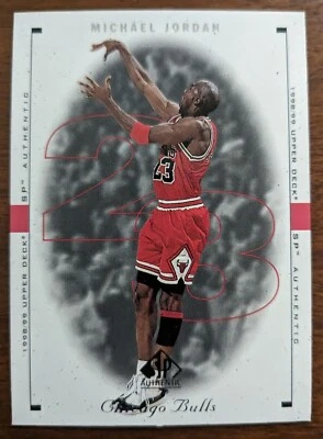 MICHAEL JORDAN, 1998-99 UPPER DECK SP AUTHENTIC #9 - Image 1 of 2