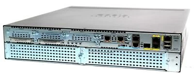 Cisco2921-V/K9 3 Port Voice Bundle Gigabit 1 SFP Router 512MB/256MB PVDM3-32 - Image 1 of 2