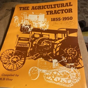 Vintage THE AGRICULTURAL TRACTOR 1855-1950 book - Picture 1 of 24