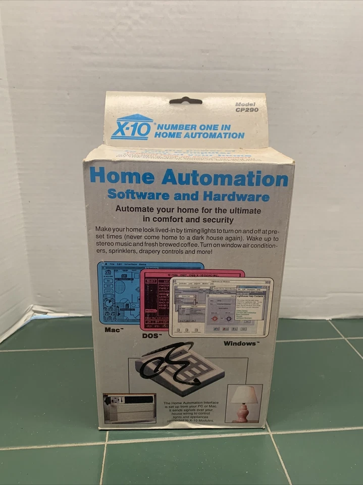 X 10 Home Automation System Interface With Software And Connecting Cable New X10 - Image 1 of 4
