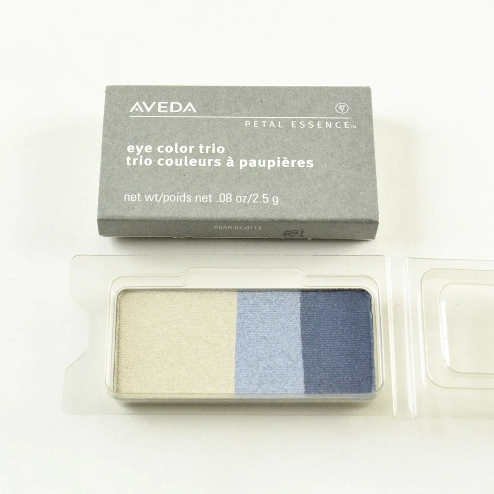 Aveda Petal Essence Eye Color Eye Shadow Trio #998 AZURE RAIN - Size 0.08 Oz. - Image 1 of 1