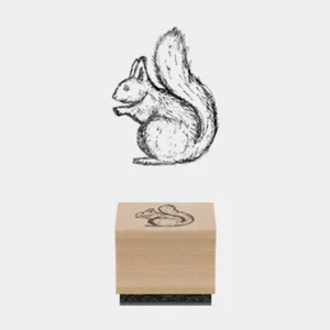 Ostindien Gummistempel Eichhörnchen Karten basteln Basteln Scrapbooking Stempeln  - Bild 1 von 1