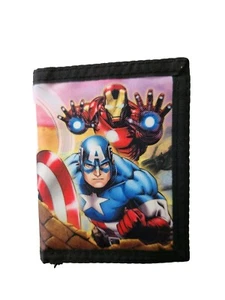 Marvel Avengers Boy's Trifold Wallet Superheroes  - Picture 1 of 7