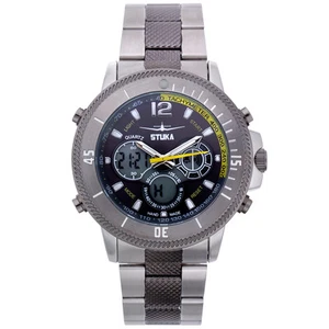 Stuka Ana-Digi Chronograph SR-71 Mens Watch/MSRP $669.00 3 COLORS CLEARANCE SALE - Picture 1 of 10