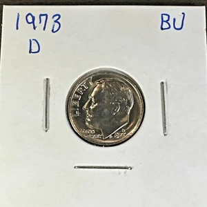 1973-D Roosevelt Dime BU (Brilliant Uncirculated) Denver Mint - Picture 1 of 3