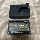 Sony Wm-501 Portable Cassette Player Walkman Black Vintage Japan