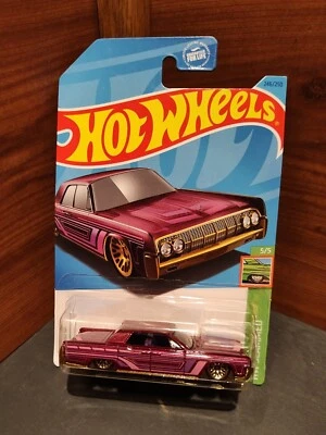 NOVO 2024 HOT WHEELS®/MATTEL '64 LINCOLN CONTINENTAL HW SLAMMED™ 5/5 K-CASE 1:64 - Imagem 1 de 4