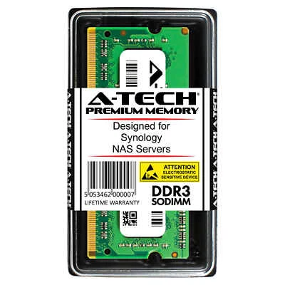 2GB DDR3 1600MHz SODIMM Synology RAM1600DDR3-2G Equivalent NAS Memory RAM 1x 2G - Image 1 of 2