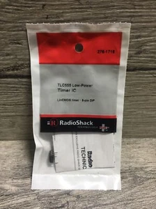 Radio Shack TLC555 Low-Power Timer IC #276-1718 New #S9-28 - Picture 1 of 2