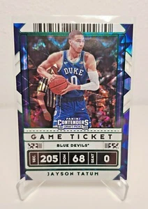 Panini 2020 Contenders Draft Picks Jayson Tatum #8 - Game Ticket Green Expl. - Bild 1 von 1