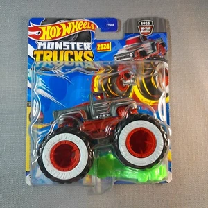 Hot Wheels Monster Trucks Ford 1956 Hi Trail Hauler #7/12 - Picture 1 of 12