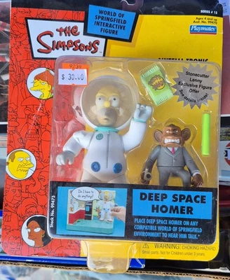 NEU IN BOX/UNGEÖFFNET - DEEP SPACE HOMER INTERAKTIVE FIGUR - DIE SIMPSONS - Bild 1 von 2