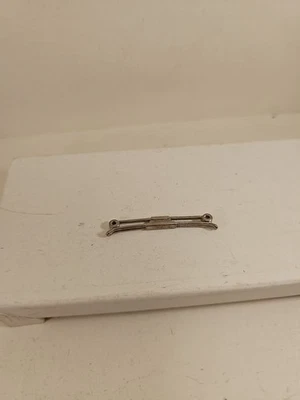 Swank Narrow Profile Silver Tone Vintage Collar Bar - Image 1 of 3