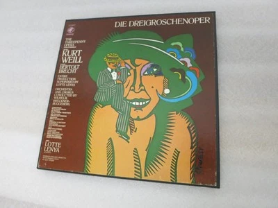 Kurt Weill DIE DREIGROSCHENOPER (The Threepenny Opera) 2 LP Vinyl Set - Image 1 of 4