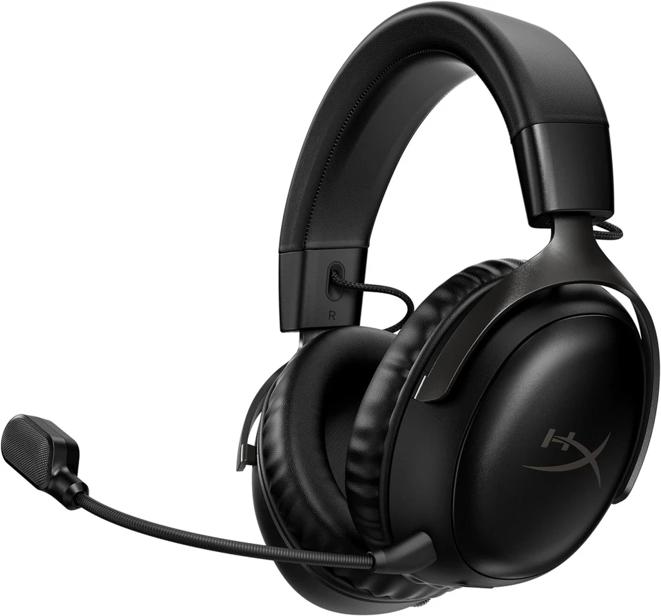 Auriculares inalámbricos para juegos HyperX Cloud III para PC PS5 PS4 120 horas batería 2,4 GHz Foto 1 de 4