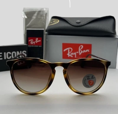 Óculos de sol Ray-Ban RB4171 710/T5 ERIKA CLASSIC Havana marrom tartaruga polarizado - Imagem 1 de 4