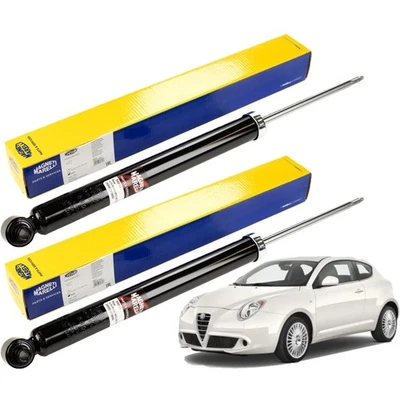 KIT COPPIA 2 AMMORTIZZATORI POSTERIORI AUTO ALFA ROMEO MITO (955) 1.3 1.4 1.6 - Imagen 1 de 4