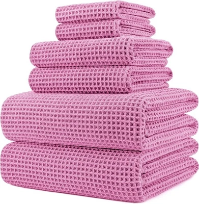 Oversize, 60 x 30 in , Quick Dry Lint Free Microfiber Bath Towel Set, 6 Piece  - Image 1 of 4