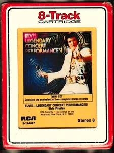ELVIS PRESLEY LEGENDARY CONCERT PERFORMANCE SIGILLATO 8 TRACCE SPEDIZIONE GRATUITA - Foto 1 di 1