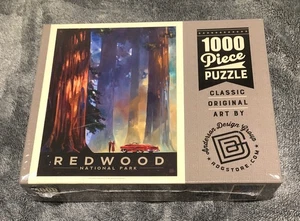 Redwood National Park Jigsaw Puzzle Anderson Design 1000 Piece Art Sealed NEW - Picture 1 of 4